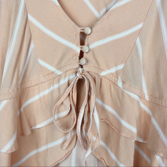 Free People Samifran Ruffle Top in Petal Size XS - Picture 6 of 10